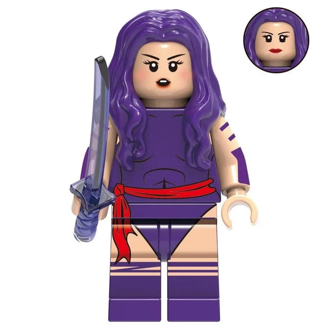 Psylocke (X-Men) Custom Marvel Superhero Minifigure