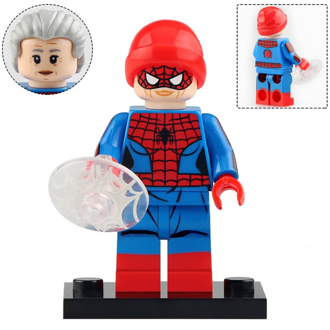 Aunt May as Spider-Man Custom Marvel Superhero Minifigure