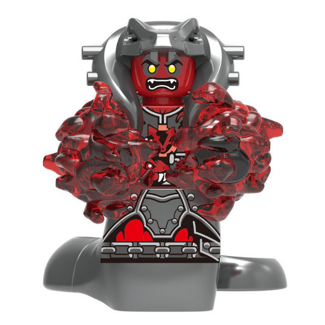 Red Snake Custom World of Warcraft Minifigure