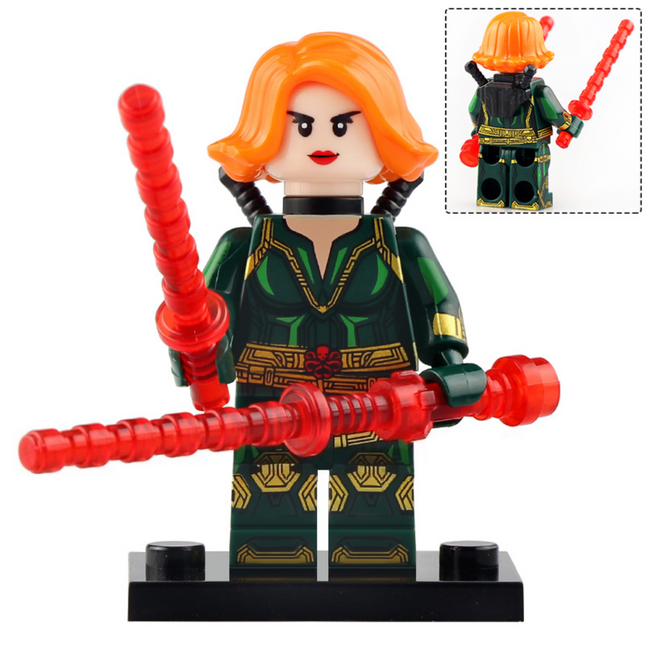 Black widow minifigure sale