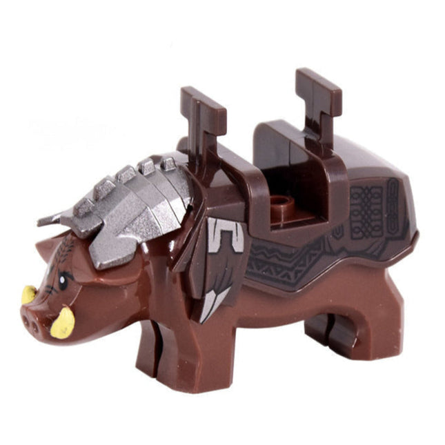 Boar Mount custom Lord of the Rings Minifigure