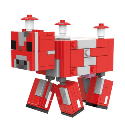 Mooshroom Cow Custom Minecraft Minifigure
