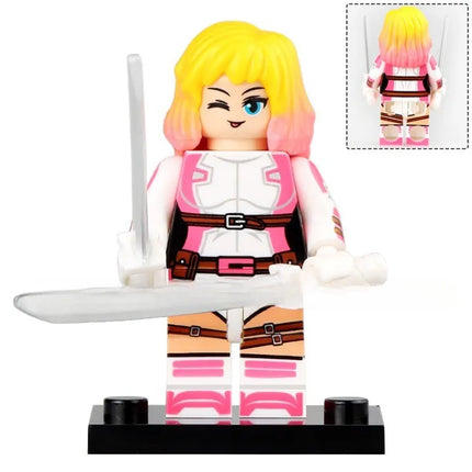 Gwenpool Custom Marvel Superhero Minifigure