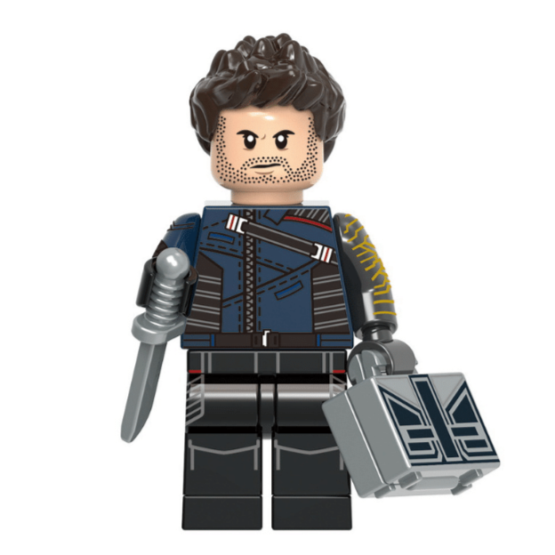 Winter Soldier Custom Marvel Superhero Minifigure