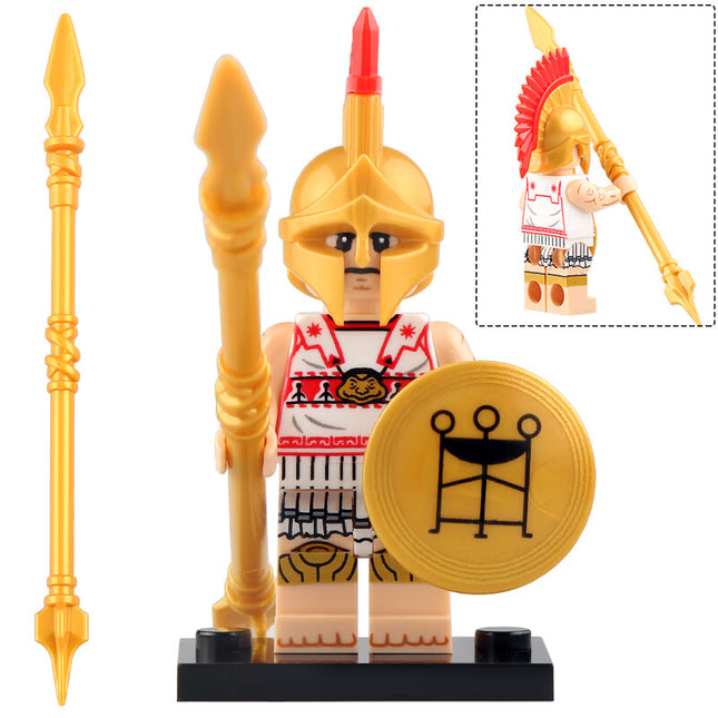 Ancient Greek Hoplite Soldier Minifigure