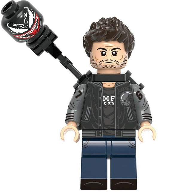 Eddie Brock (Venom) Custom Marvel Superhero Minifigure