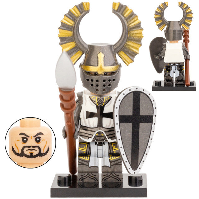 Teutonic Knight Custom Medieval Knights Templar Minifigure