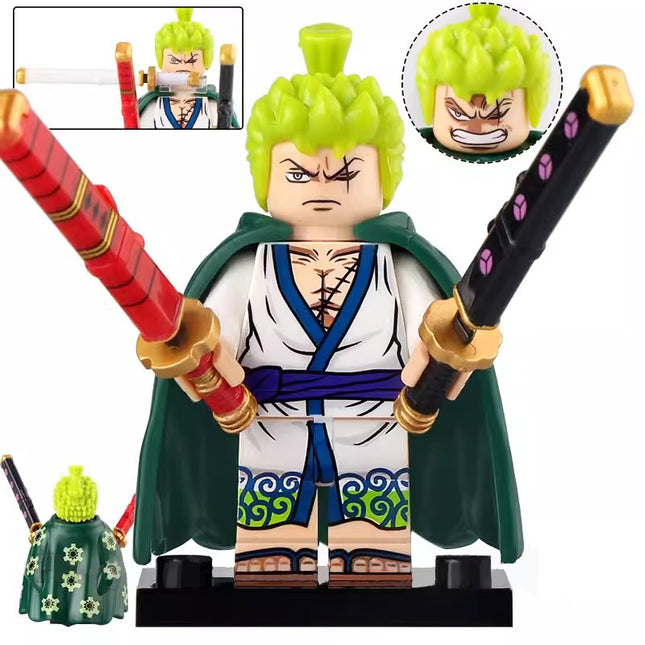 Roronoa Zoro custom One Piece Anime Minifigure