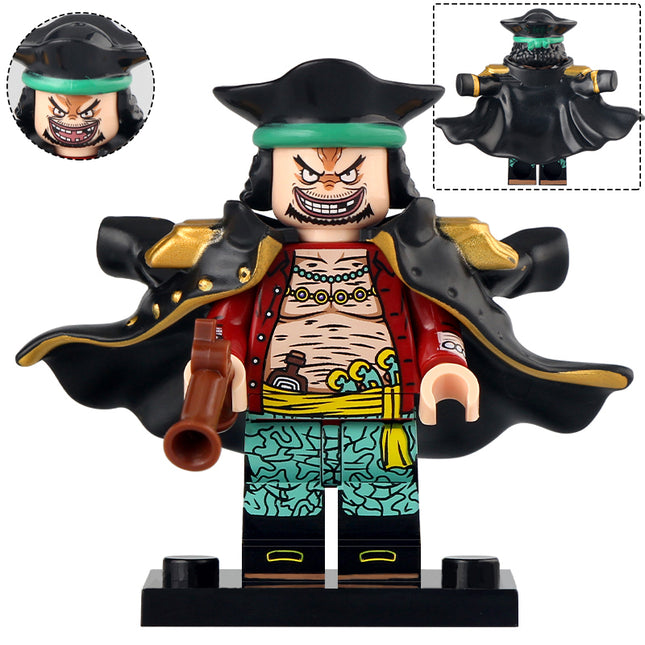 Marshall D. Teach (Blackbeard) Custom One Piece Anime Minifigure