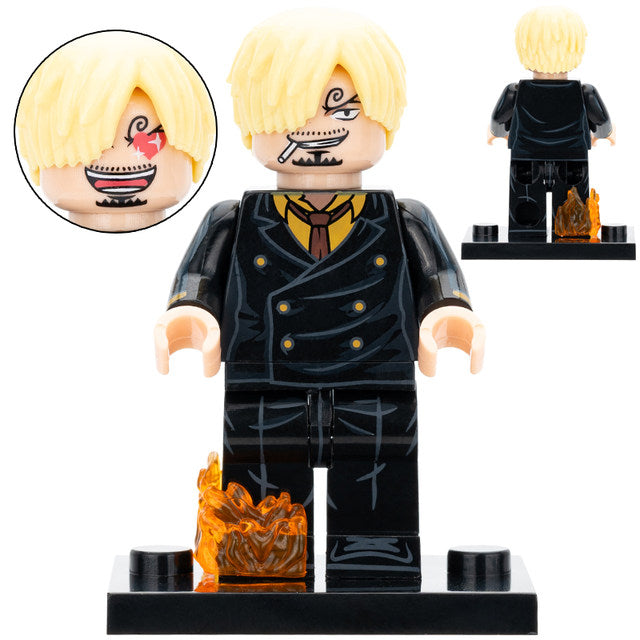 Sanji Custom One Piece Anime Minifigure