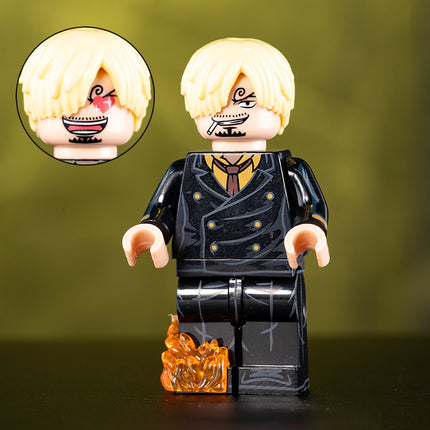 Sanji Custom One Piece Anime Minifigure