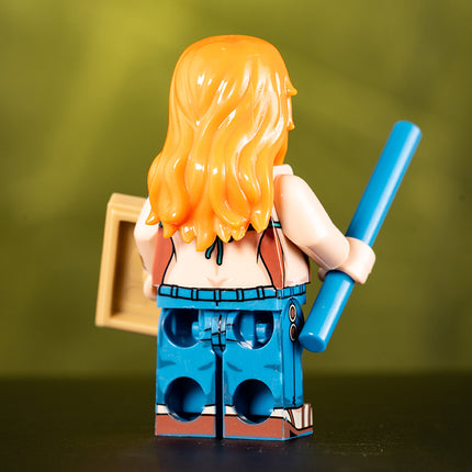 Nami Custom One Piece Anime Minifigure