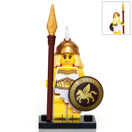 Athena Greek Mythology Minifigure – Minifigure Bricks