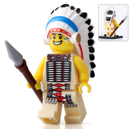 Tribal Chief Custom Minifigure