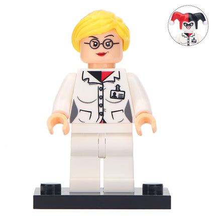 Dr. Harleen Quinzel (Harley Quinn) Custom DC Comics Supervillain Minifigure