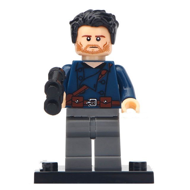 Bucky Barnes Winter Soldier Custom Marvel Superhero Minifigure