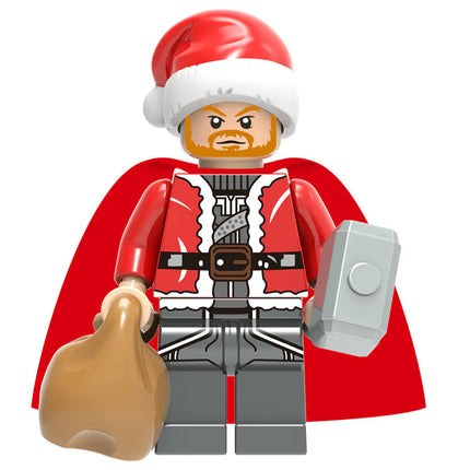 Thor Santa Christmas Special Marvel Superhero Minifigure