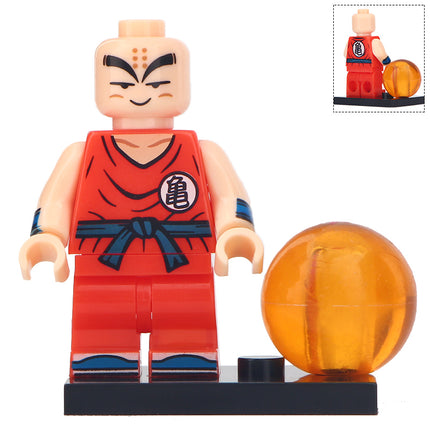 Krillin from Dragon Ball Z custom made Minifigure