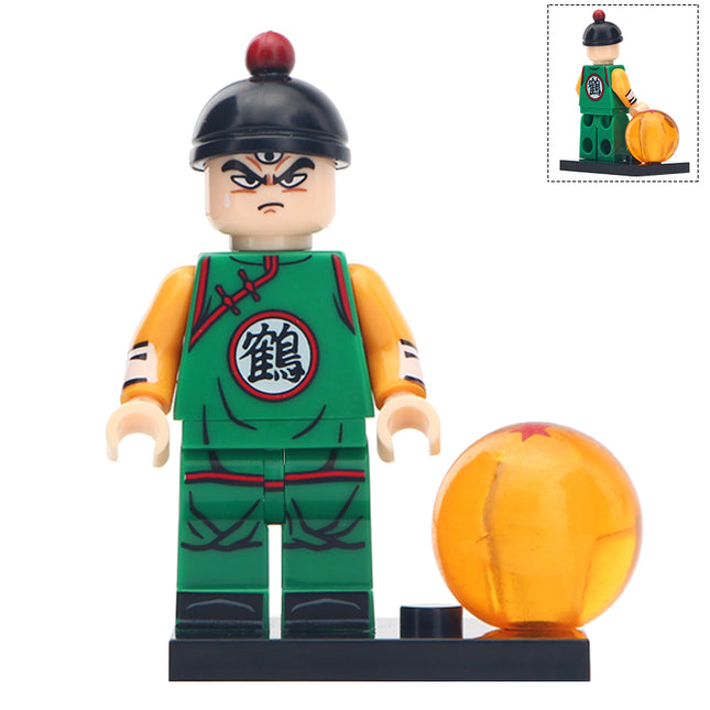 Tien Shinhan from Dragon Ball Z custom made Minifigure