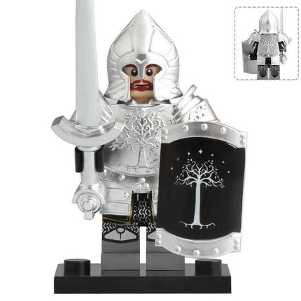 Gondor Soldier with Armor custom Lord of the Rings Minifigure