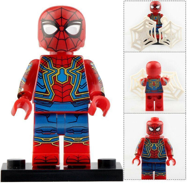 Iron Spider Custom Marvel Superhero Minifigure