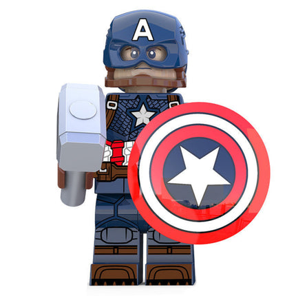 Captain America (Endgame) Custom Marvel Superhero Minifigure