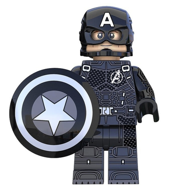 Captain America (Concept Suit) Custom Marvel Superhero Minifigure