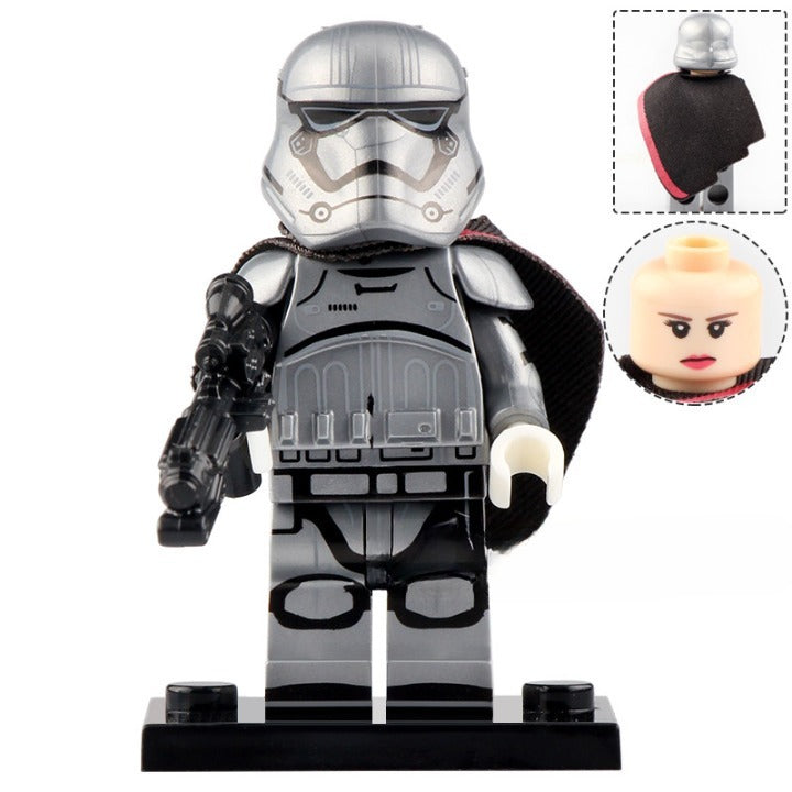 Kit Crystal Art Captain Phasma (Star Wars) – Diamond Painting Su Legno, Da Collezione, 11 Cm