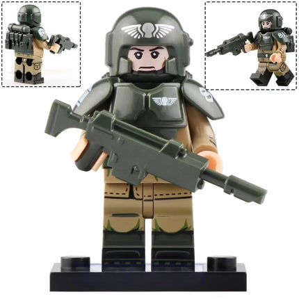 Warhammer Infantry Soldier Marine Guard Minifigure