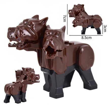 Cerberus Three-headed Dog Custom Harry Potter Series Minifigure