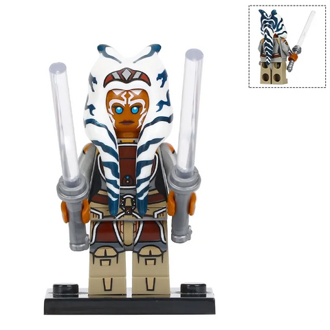 Ahsoka Tano custom Star Wars Minifigure – Minifigure Bricks