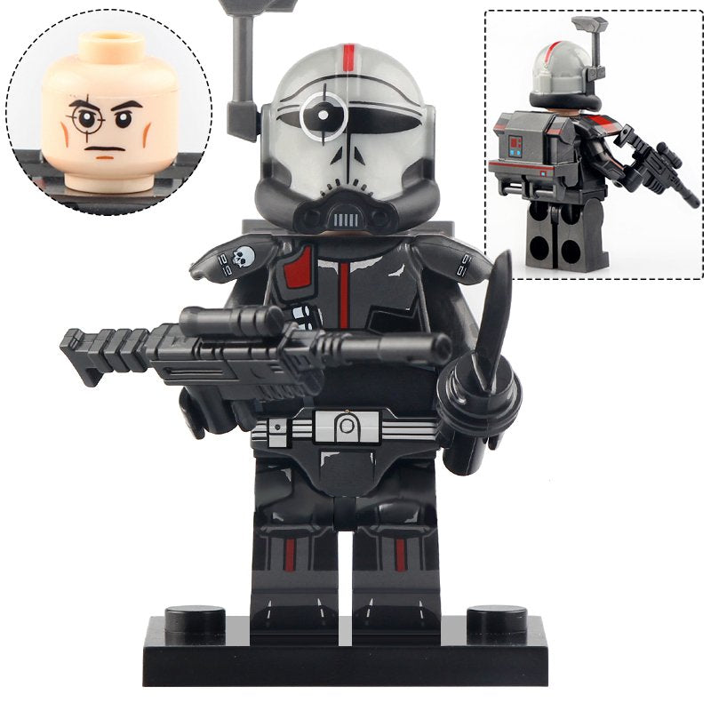 Crosshair Bad Batch Custom Star Wars Minifigure – Minifigure Bricks
