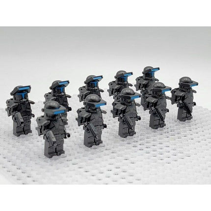 10 x Omega Squad Clone Commando custom Star Wars Minifigure