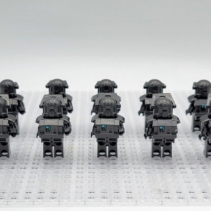 10 x Omega Squad Clone Commando custom Star Wars Minifigure