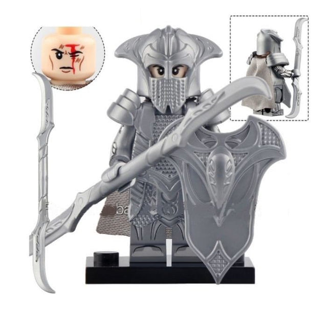 Mithril Elven Warrior custom Lord of the Rings Minifigure
