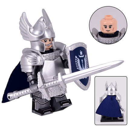 Swan Knight (Knights of Dol Amroth) Custom Lord of the Rings Minifigure