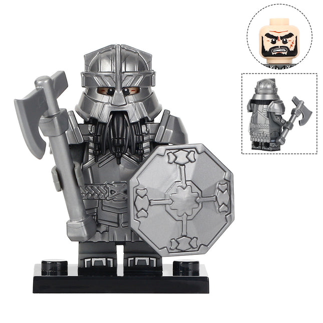 Dwarfen Warrior (Erebor Royal Guard) Custom Lord of the Rings Minifigure