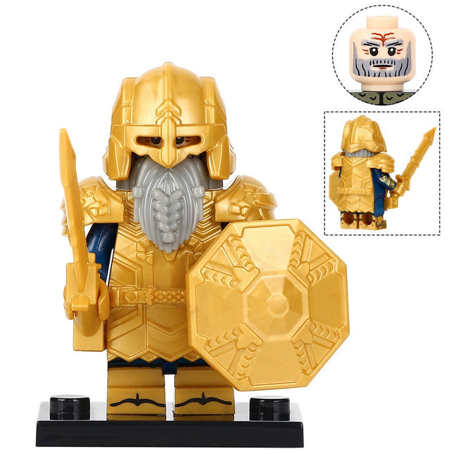 Dwarven Warrior Custom Lord of the Rings Minifigure