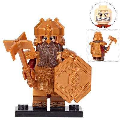 Dwarven Warrior Custom Lord of the Rings Minifigure