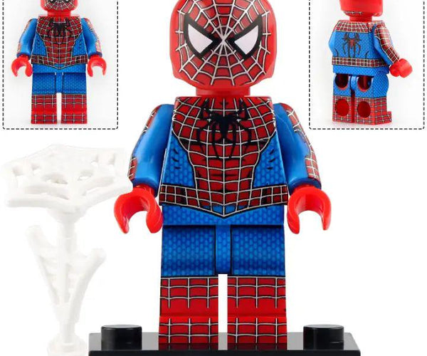 Lego Minifigures Blue Spiderman Lego Lego Minifigures Spider-Man