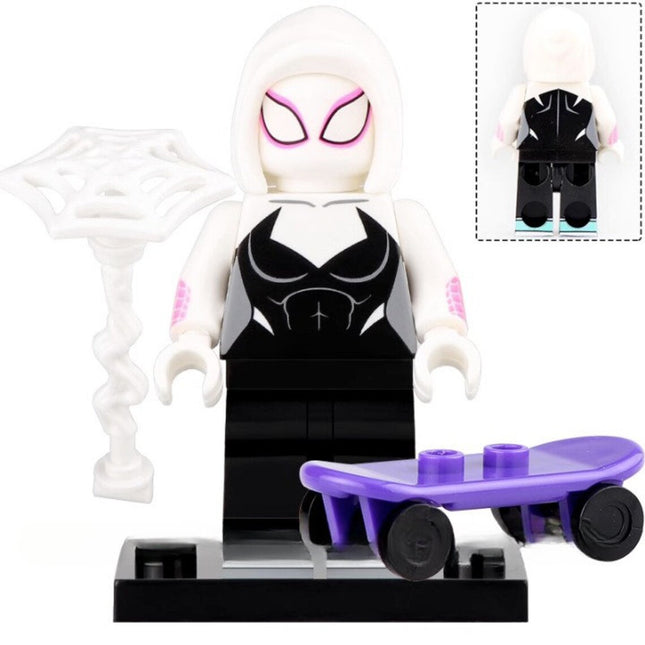 Ghost-Spider Gwen Stacy Custom Marvel Superhero Minifigure