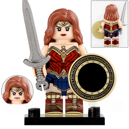 Wonder Woman Custom DC Comics Superhero Minifigure