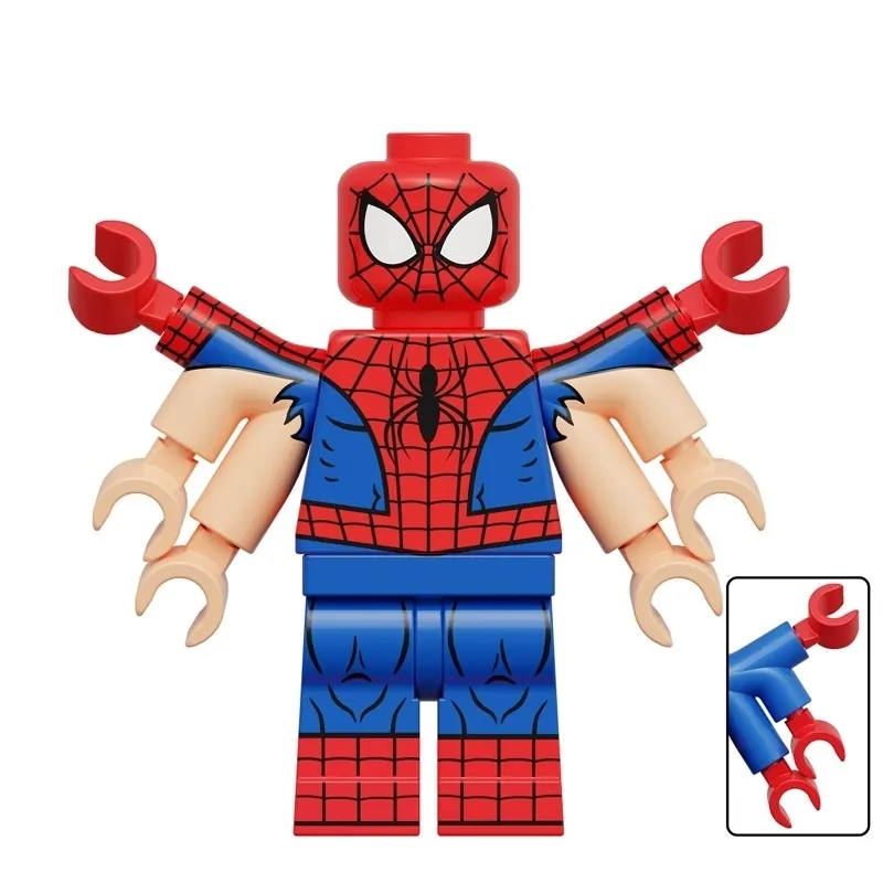Six Armed Spider Man Marvel Superhero Minifigure