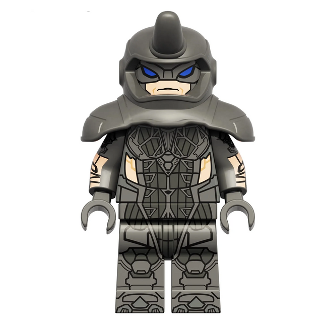 Rhino from Spider-Man Custom Marvel Superhero Minifigure