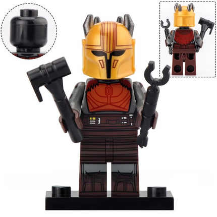 The Armorer Mandalorian Blacksmith Custom Star Wars Minifigure