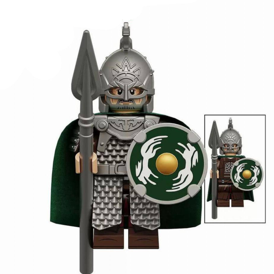 Rohan Warrior custom Lord of the Rings Minifigure – Minifigure Bricks