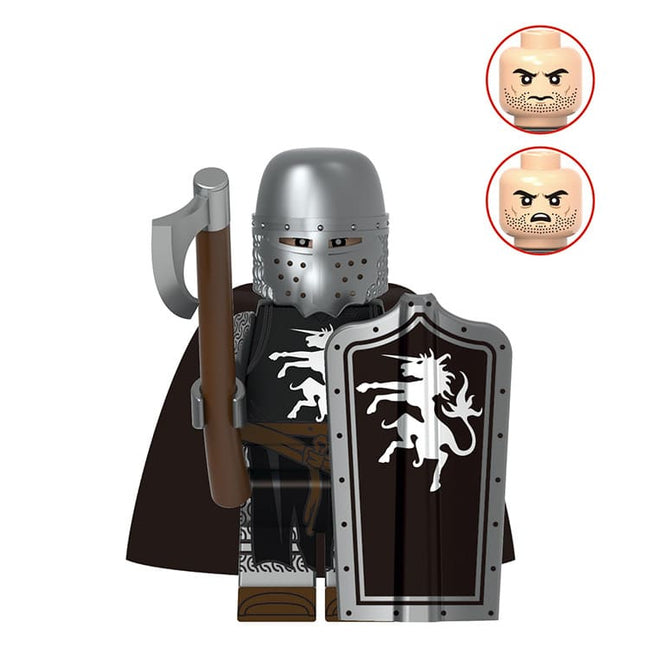 Unicorn Knight Medieval Knight Custom Minifigure