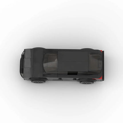 Black SUV Custom Car MOC