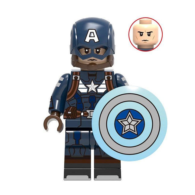 Captain America Custom Marvel Superhero Minifigure