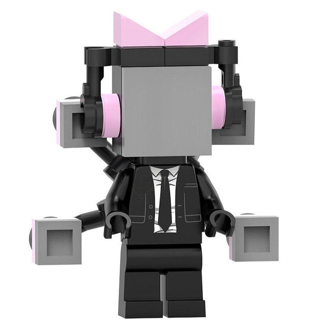 The Female TV Person Skibidi Toilet Custom Minifigure